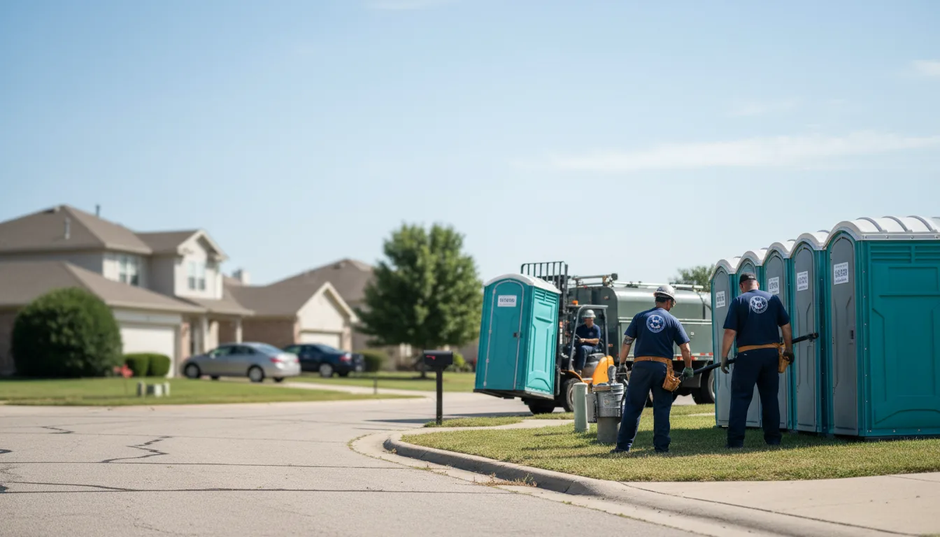 Porta Potty Rental in Sterling, OK near me
